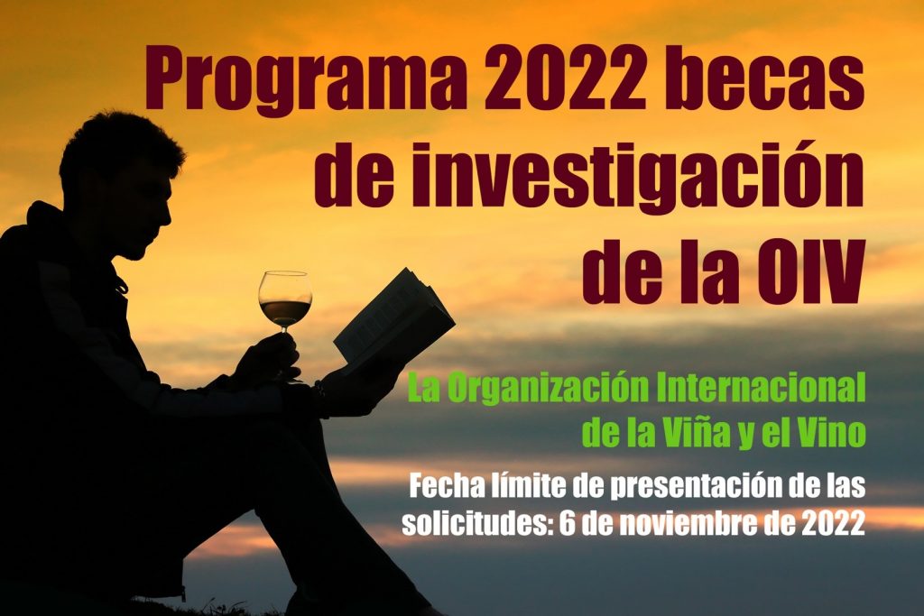Programa 2022 de becas de investigación de la OIV